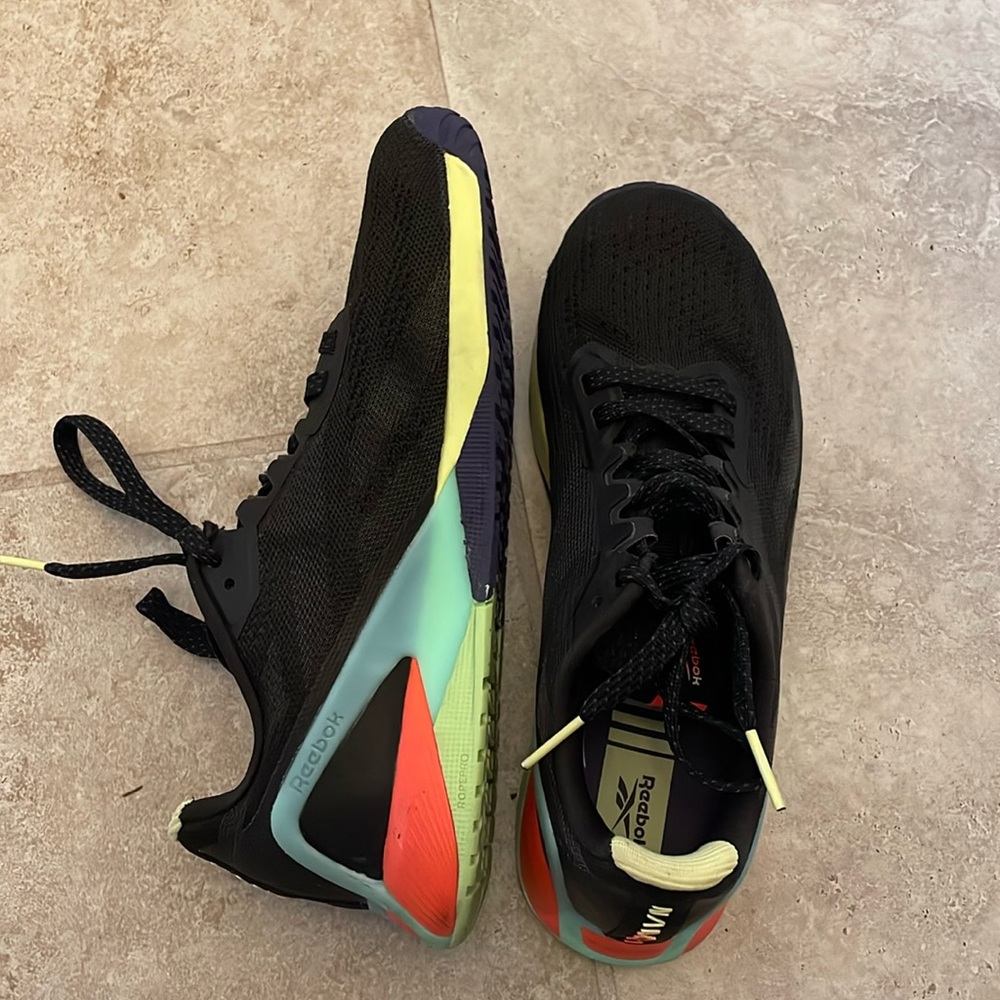 Reebok nano x1 crosstrainer - black with neon detail